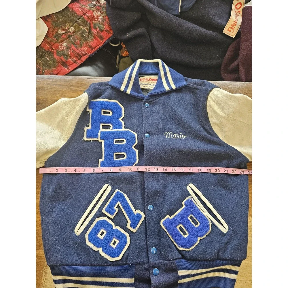Vintage Bloom Township Jacket Mens Medium NCAA Basketball Holloway 80s